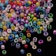 Mixed Color 8/0 AB Color Frosted Transparent Spacer Glass Seed Beads for Jewelry Making DIY X-SEED-A015-8-FM-1