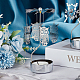 Stainless Steel Spinning Rotary Candle Holder Stand DIY-WH0304-976A-5
