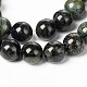 Chapelets de perles de jasper kambaba naturel X-G-M172-8mm-01-1
