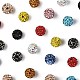 50 шт. 10 цвета проложить бусины для дискотечного шара RB-FS0001-07-3