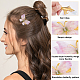 CRASPIRE Butterfly Hair Clips 16pcs Mini Hair Clips 8 Style Small Hair Claw Clips Pastel Hair Clips with Double Layers Tulle Butterfly Alligator Hair Clips Hair Accessories PHAR-CP0001-06-4
