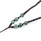 Nylon Cord Necklace Making MAK-T005-07B-01-2