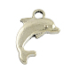 Tibetan Style Alloy Dolphin Pendants TIBEP-20140-AS-NR-1