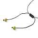 Natürliches imperiales Jaspis (gefärbt) geflochtene Perlenarmbänder-Set für Mädchen und Frauen BJEW-JB06866-13