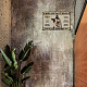 Superdant chat signes en étain en métal art vintage fer décoration murale rustique lors de la visite de ma maison citations plaque rétro affiche en métal décor pour la maison des amoureux des chats bars restaurants cafés pubs décor AJEW-WH0189-120-7
