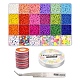 Kit de diy para hacer pulseras de color caramelo DIY-YW0005-68-1