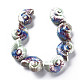 Handmade Porcelain Ceramic Beads Strands PORC-Q265-011A-2