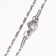 304 Stainless Steel Necklace MAK-K062-06P-1.4mm-2