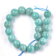 Chapelets de perles en amazonite naturelle G-S333-10mm-022-2