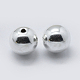 925 Sterling Silver Spacer Beads, Round, Silver, 6mm, Hole: 1.5mm, about 31pcs/10g