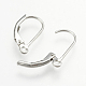 925 Sterling Silver Hoop Earrings STER-K037-021B-2