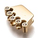 304 Stainless Steel Slide Charms STAS-P270-03G-3