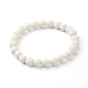 Ensemble de bracelets extensibles à breloques en zircone cubique en forme de coquille pour adolescentes femmes X1-BJEW-JB06850-04-5