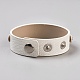 Bracelets de cordon en cuir PU BJEW-E350-12D-2