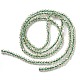Chapelets de perles en verre électroplaqué&nbsp;EGLA-F149-FR-09-2