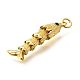 Латунные микро проложить кубического циркония подвески KK-R217-01G-09-2