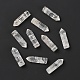 Naturales de cuarzo cristales pendientes puntiagudos G-D460-01W-2