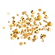 プラスチックスパンコールビーズ  スパンコールビーズ  混合図形  ゴールド  4~19x4~13x0.1mm  穴：1~3.9mm DIY-P025-05I-3