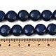 Синтетический говлит имитация лазурита бусины G-S393-12A-12mm-5