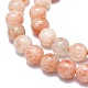Natürliche sunstone Perlen Stränge G-F715-106B-3