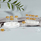 Benecreat runde Glasaufbewahrungsbehälter für Kosmetik GLAA-BC0001-12A-7