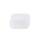 Mini Transparent Plastic Beads Containers PW-WG74209-01-5
