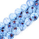 Handmade Millefiori Glass Beads Strands LK-SZ0001-01H-2