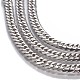 304 Stainless Steel Cuban Link Chains CHS-P007-31P-2