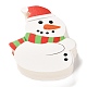Рождественская тема форма снеговика бумажные конфеты леденцы карты CDIS-I003-01-2