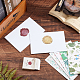 Craspire Umschlag und Blumenmuster Dankeschön-Karten-Sets DIY-CP0004-97-4