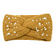Bandeaux chauffants en fil tricoté en fibre acrylique COHT-PW0002-21H-1