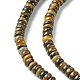 Chapelets de perles d'œil de tigre naturel G-F748-E05-4