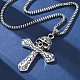 Ожерелья с подвесками в стиле викингов из цинкового сплава в тибетском стиле NJEW-Z062-01AS-01-2