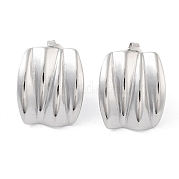 Серьги-гвоздики из нержавеющей стали 304 EJEW-P258-19P