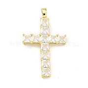 Латунные микро проложить кубического циркония подвески KK-L073-002G-02