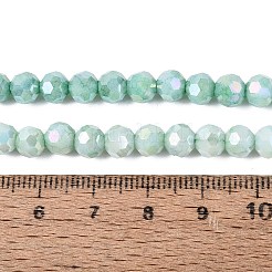 Fili di perle di vetro galvanizzate anti-ossidazione&nbsp;EGLA-ZX010-6mm-11