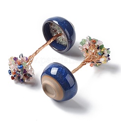 Неокрашенные натуральные драгоценные камни&nbsp;TREE-PW0001-24F