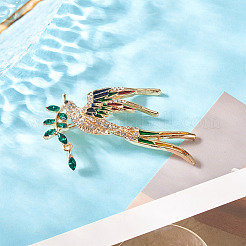 Pines de esmalte con rhinestone&nbsp;JEWB-TADJ0001-03A