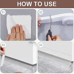 Самоклеящаяся уплотнительная лента из тпе AJEW-WH20048-29C