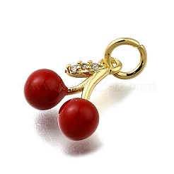 Латунные микро проложить кубического циркония подвески&nbsp;KK-S515-056G