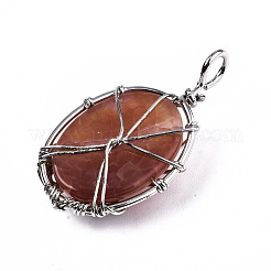 Природные подвески агат G-T131-21