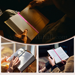 2 шт. 2-цветная эмалевая закладка с изображением улыбающегося лица AJEW-ME00003