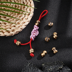 8 шт. 4 стиля для повседневного использования на открытом воздухе латунный парашютный трос европейские бусины KK-NB0003-64