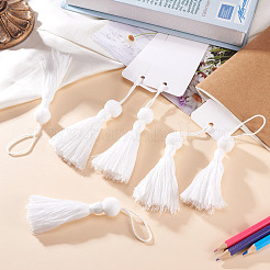 6 marque-page vierge en papier kraft&nbsp;AJEW-TADJ0001-31G