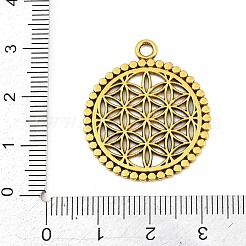 Colgantes de la aleación de estilo tibetano&nbsp;AL-CBA1187-16AG