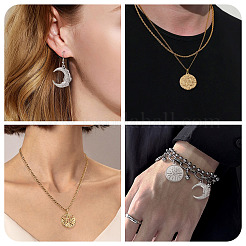 16 шт. 8-х стильная стойка с покрытием из нержавеющей стали 304 подвески&nbsp;STAS-BY0001-13