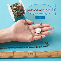 Кабельные цепи из нержавеющей стали 304 с вакуумным покрытием pvd CHS-TA0001-03MC