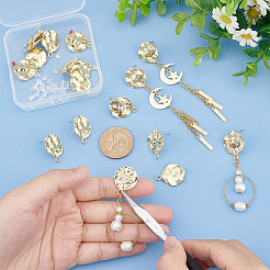 20 шт. фурнитура для сережек-гвоздиков из цинкового сплава&nbsp;FIND-PH0007-97