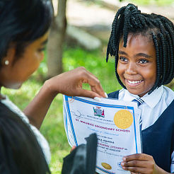 Самоклеящиеся наклейки с тиснением золотой фольгой DIY-WH0211-149