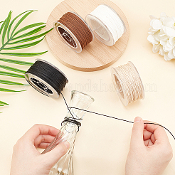 4 рулон круглого вощеного полиэфирного шнура 4 цветов YC-PH0002-38A